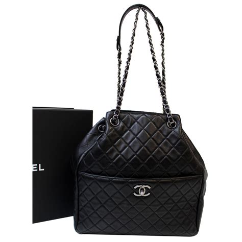 drawstring bag chanel black|Chanel drawstring bag 2020.